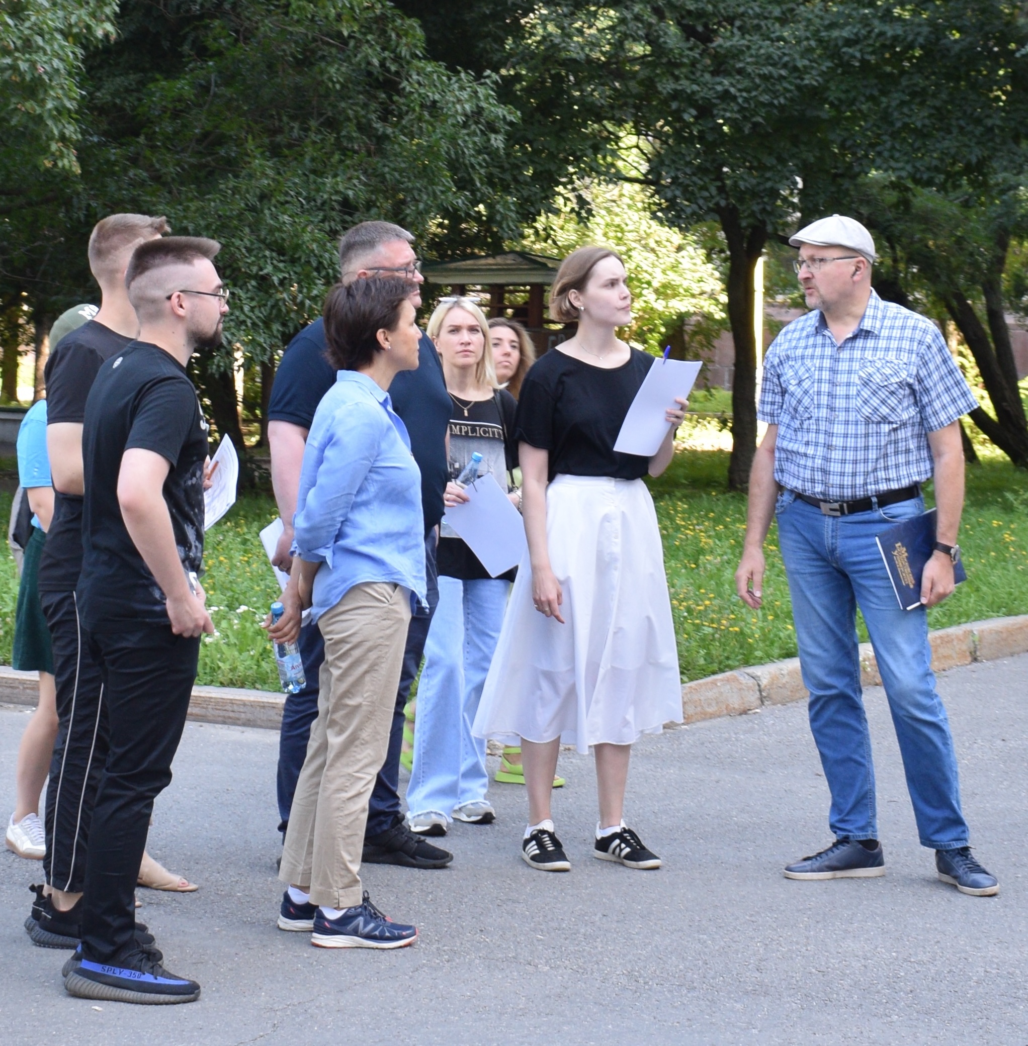 Участники профессиональной встречи